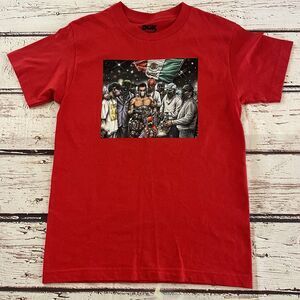 DGK Red T Shirt Boxing Mexico‎ Champions Size Small